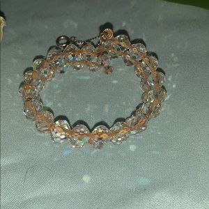 Vintage crystal bracelet